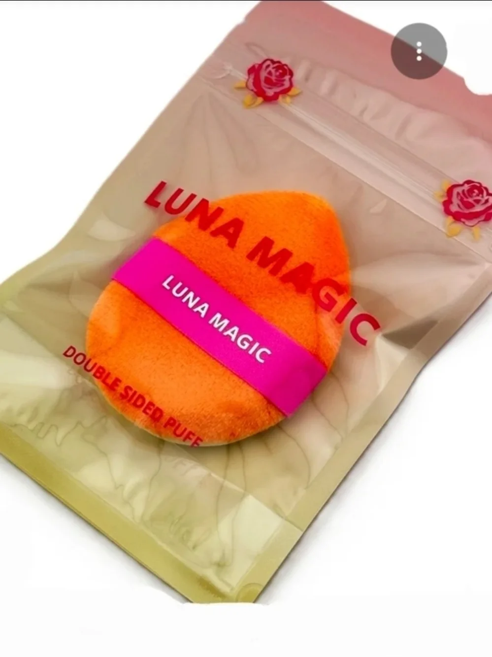 Luna Magic Double Sided Puff & Jason Wu Matte Powder Set- Transparent Banana NIB